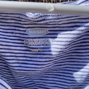 Old Navy Stripped V neck shirt